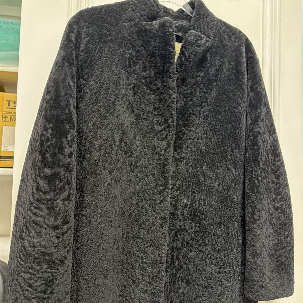 Black Sheep Shearling Coat
