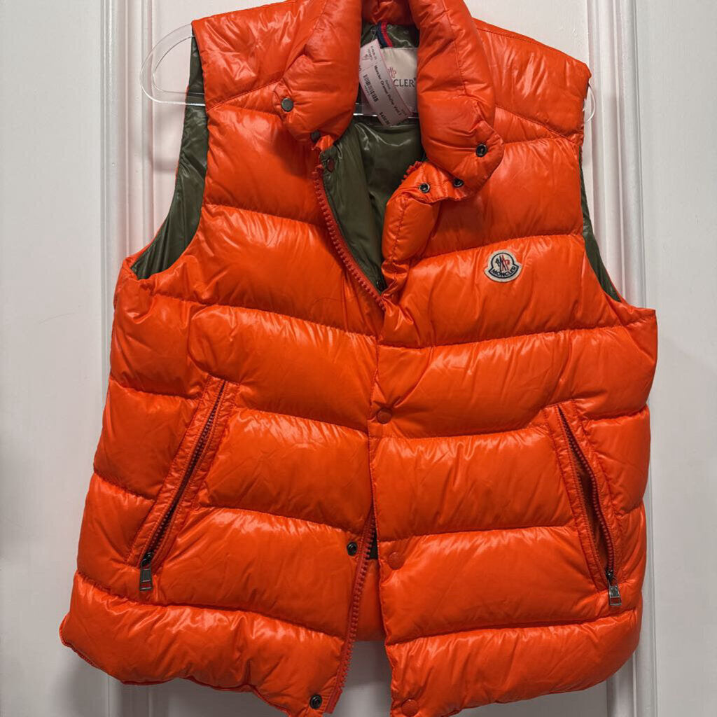 Orange Puffer Vest