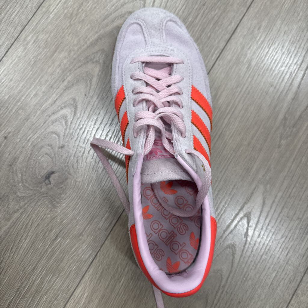 Adidas Pink Suede Sneakers