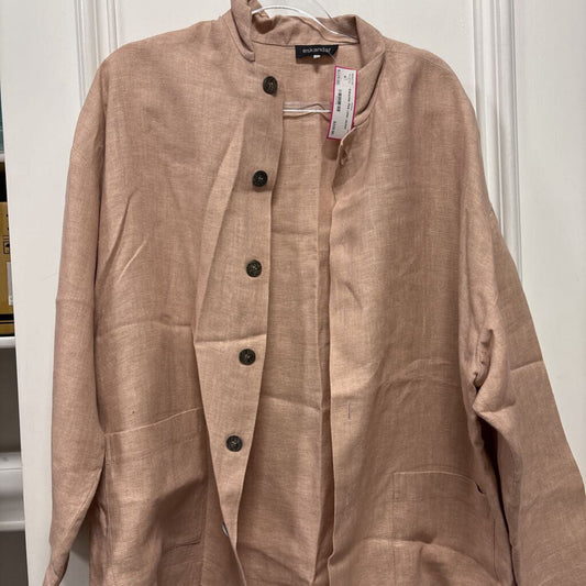 Pink Linen Jacket