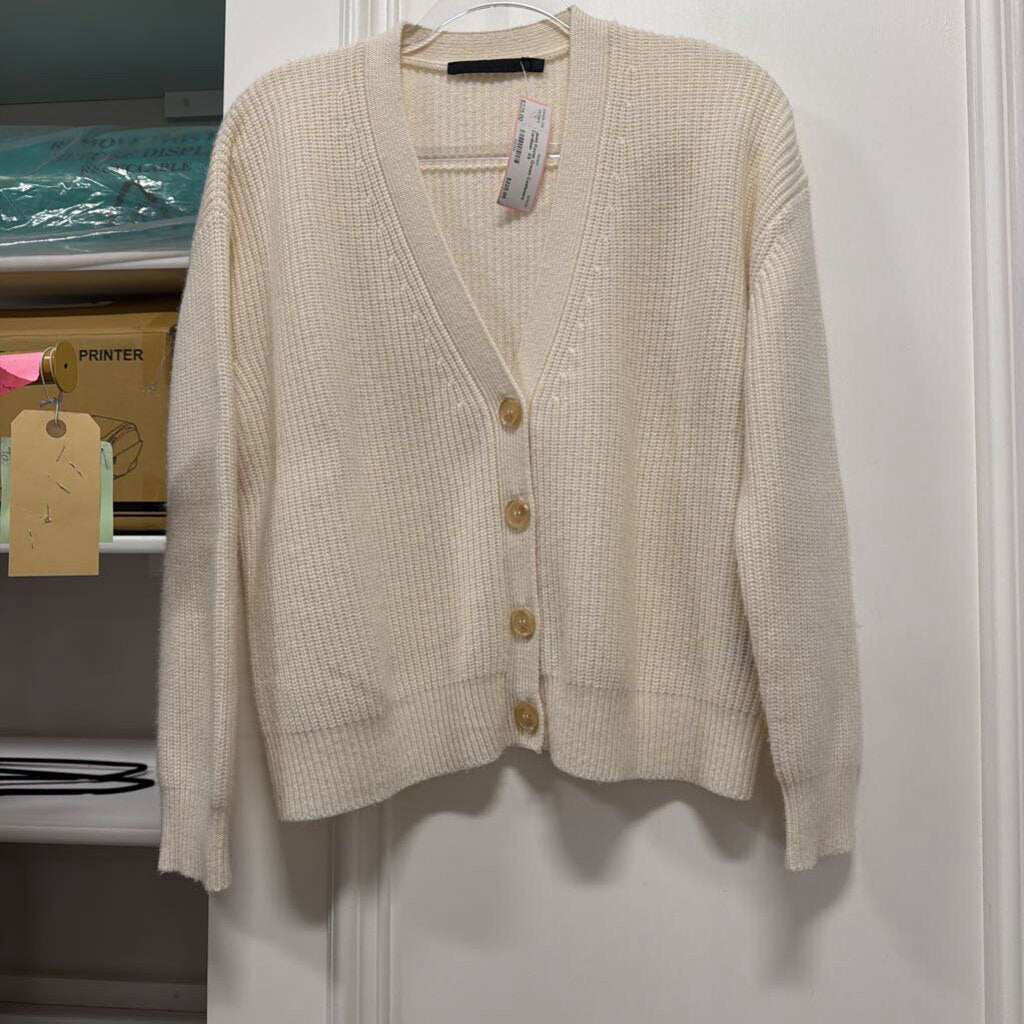 Cream Cashmere Cardigan