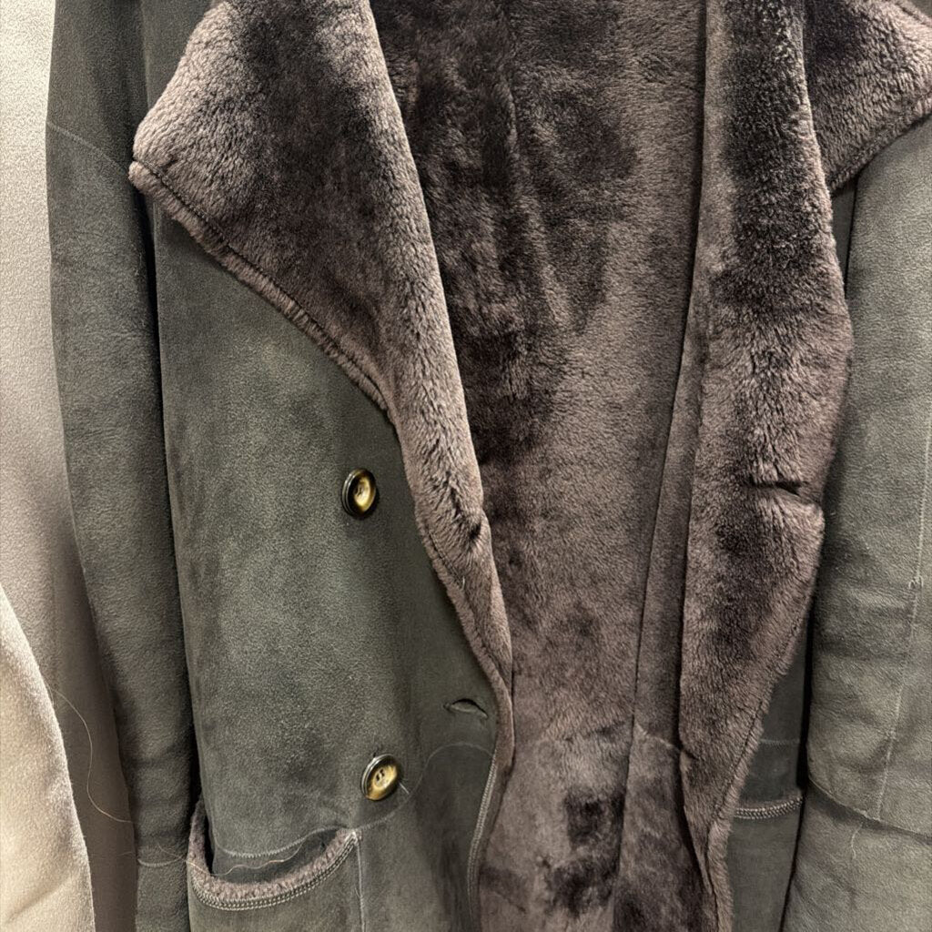 Black Shearling Coat