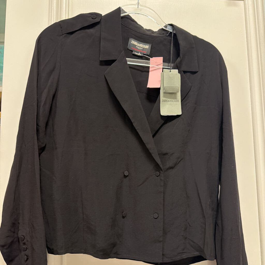 Black Viscose Shirt (NWT)