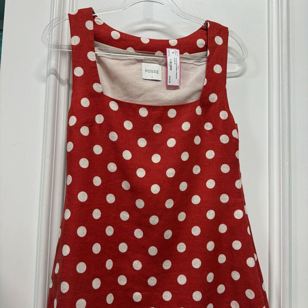 Red/White Polkadot Dress