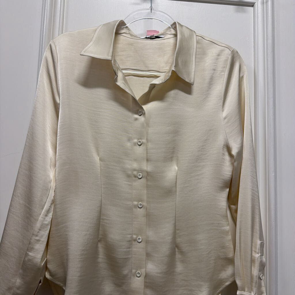 Cream Poly Shirt (NWT)