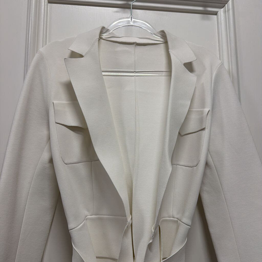 White Belted Jacket