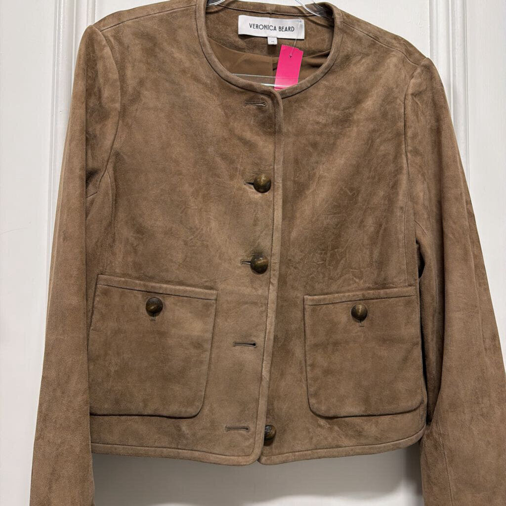 Brown Suede Jacket
