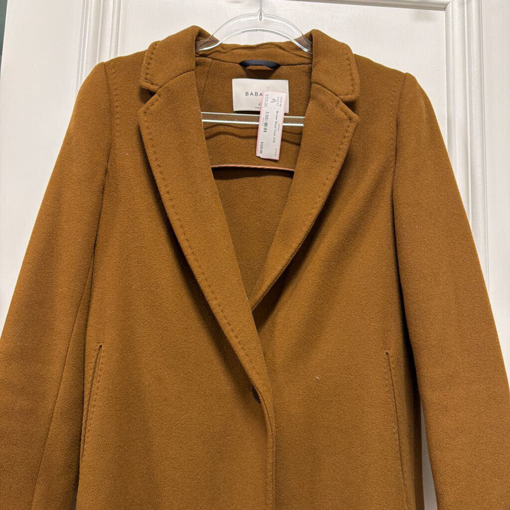 Brown Wool Coat