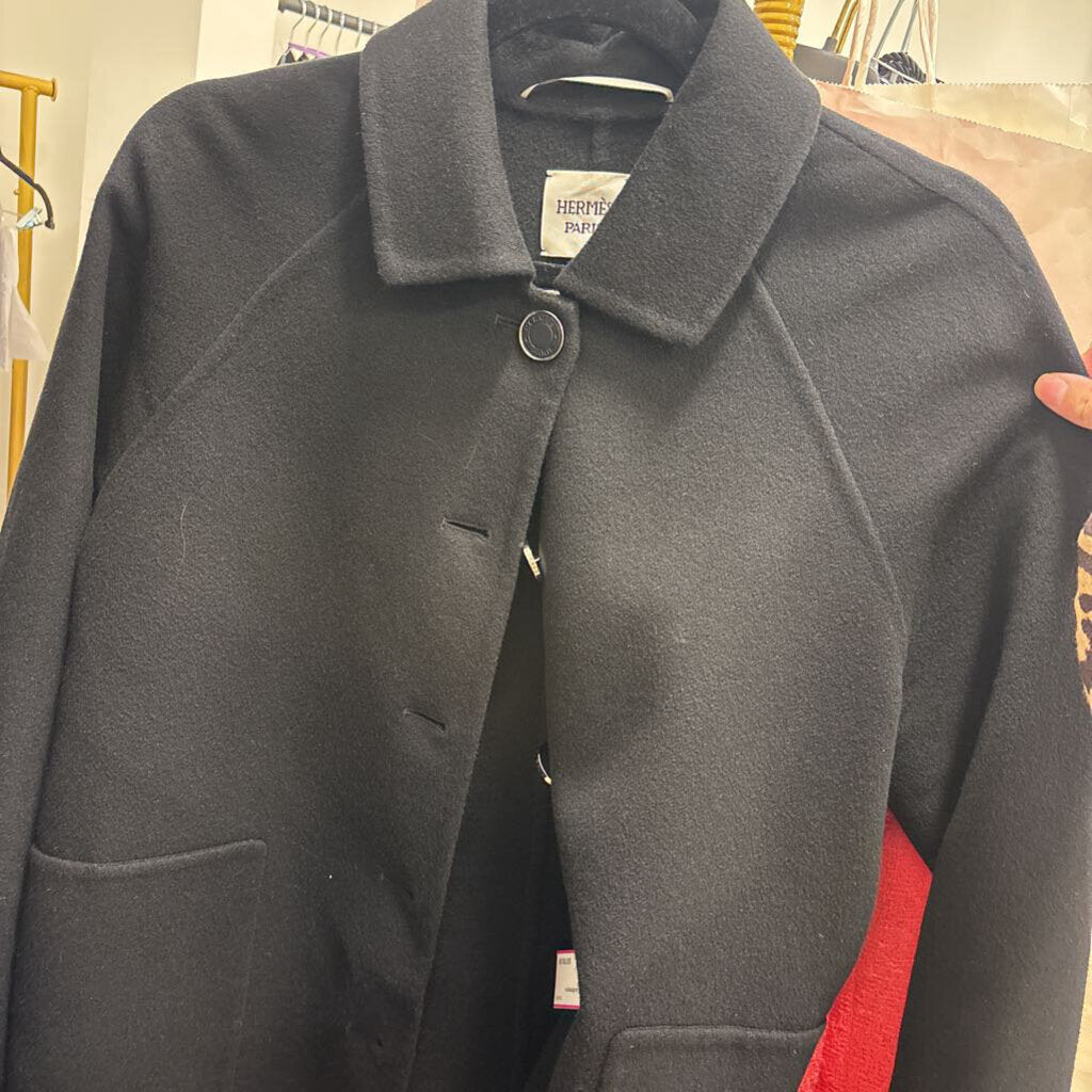 Black Cashmere Jacket (7550)