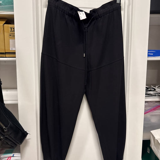 Black Triacetate Joggers