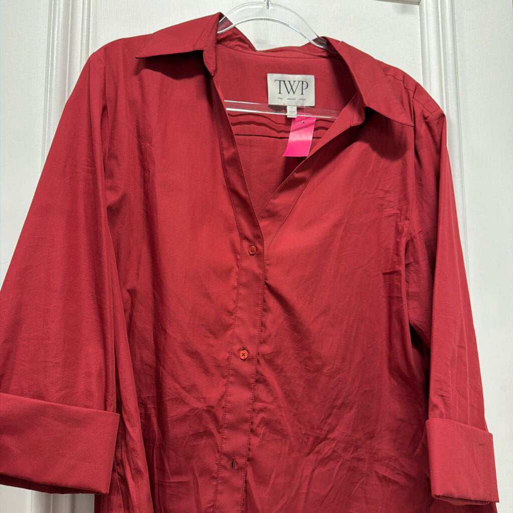 Red Cotton Shirt