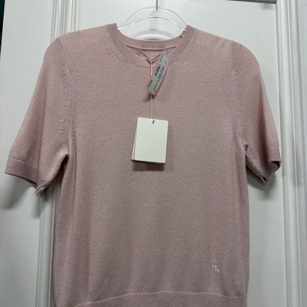 Pink Cashmere Sweater Tee