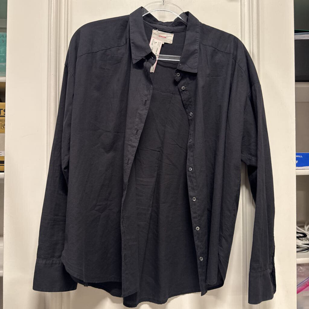 Black Cotton Shirt