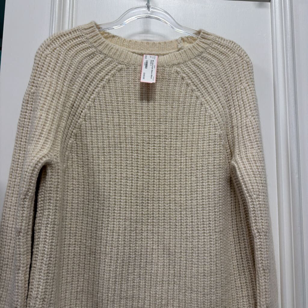Cream Alpaca Blend Sweater