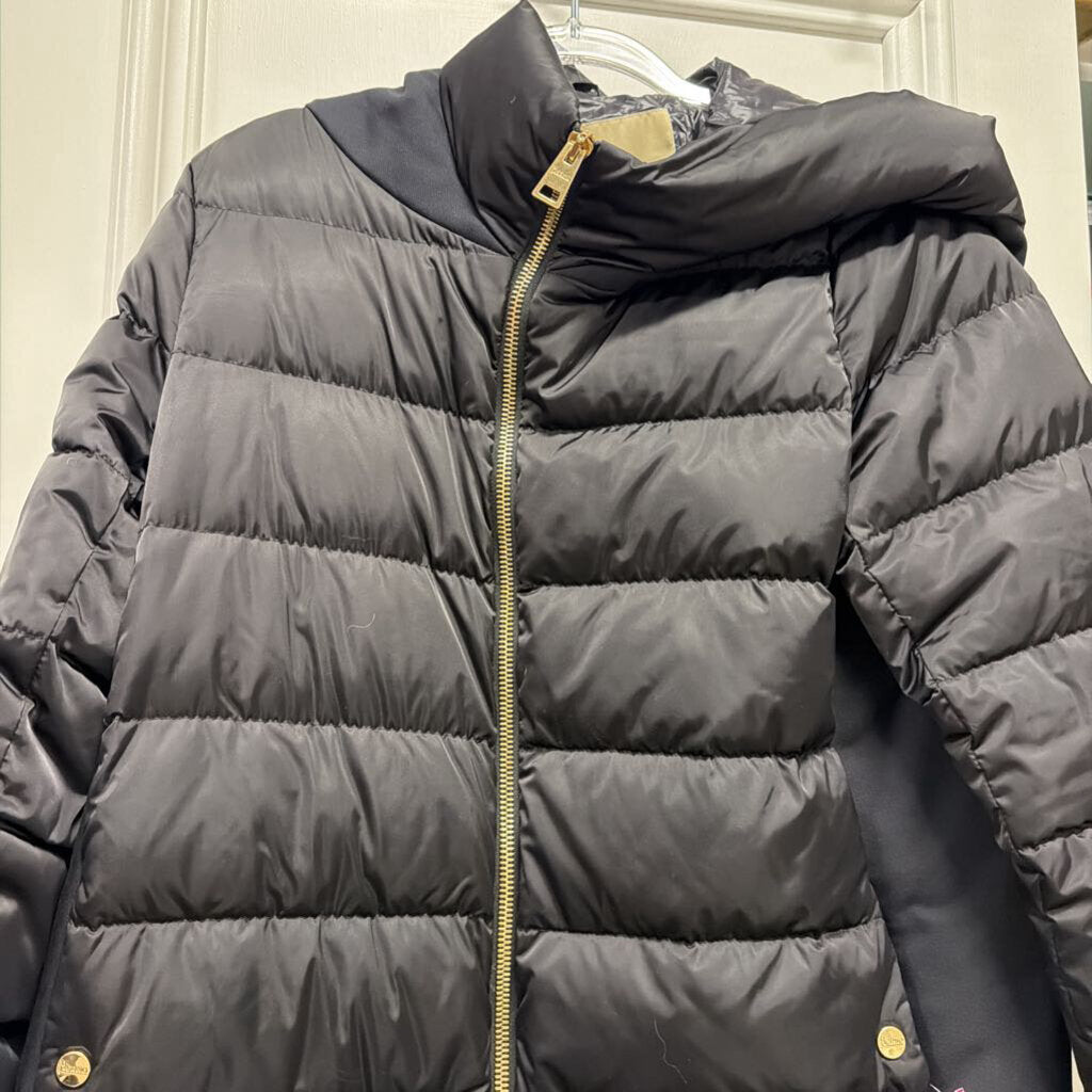 Black Puffer Parka Coat