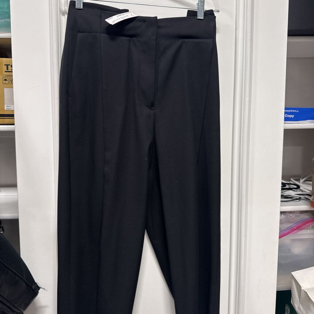 Black Wool Trouser