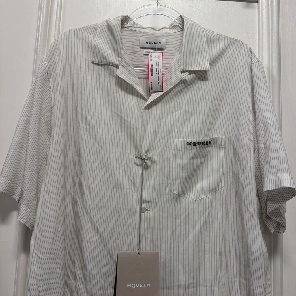 White Stripe Shirt (NWT)