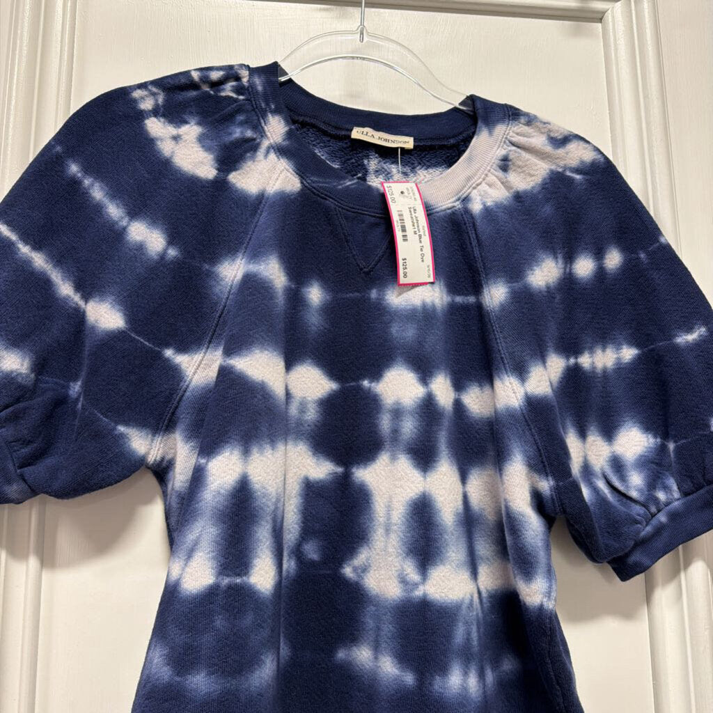 Blue Tie Dye Sweatshirt