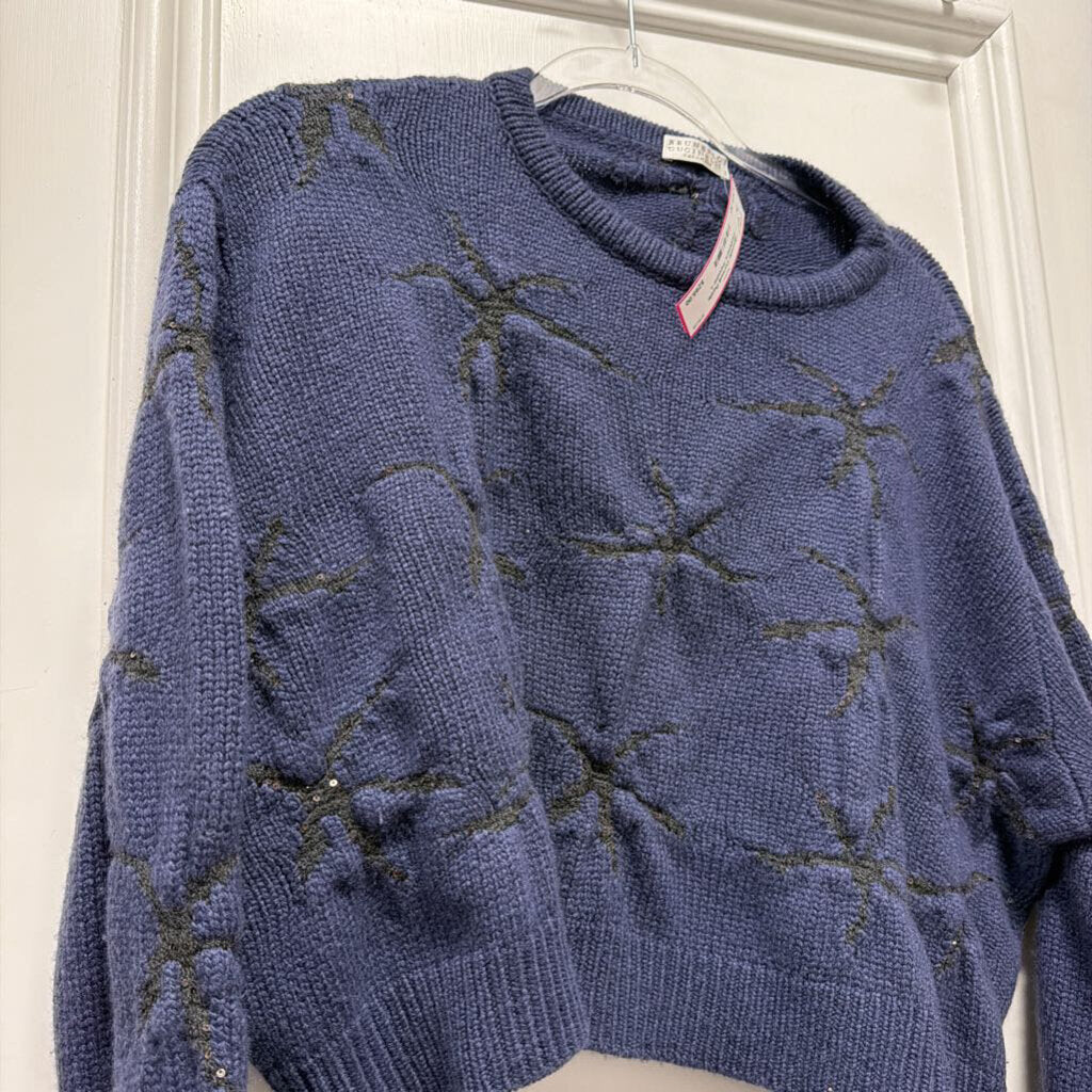 Purple Cashmere Sweater
