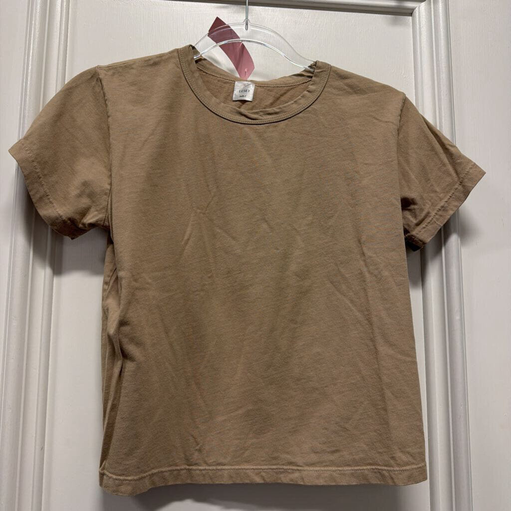 Brown Cotton Tee