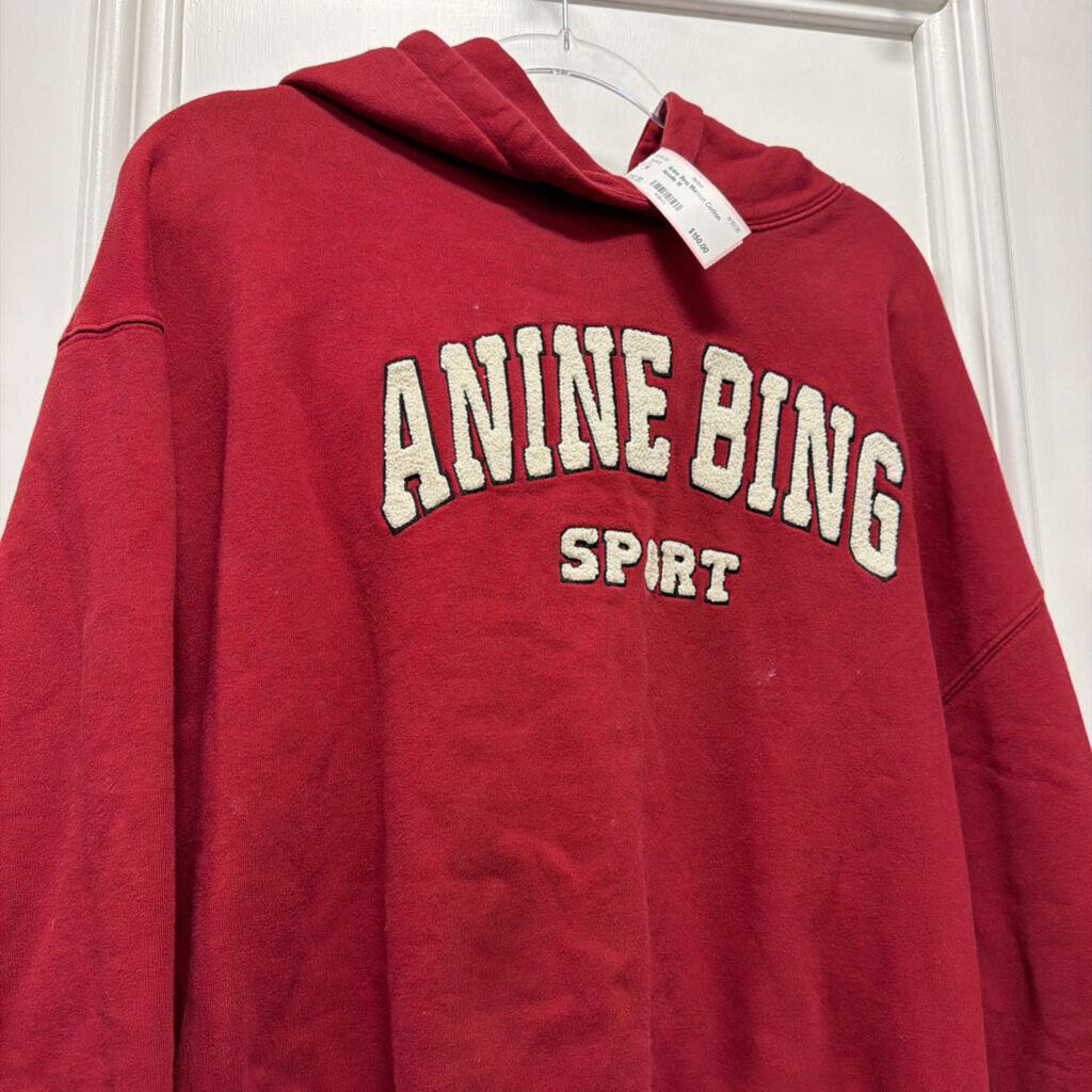 Maroon Cotton Hoodie