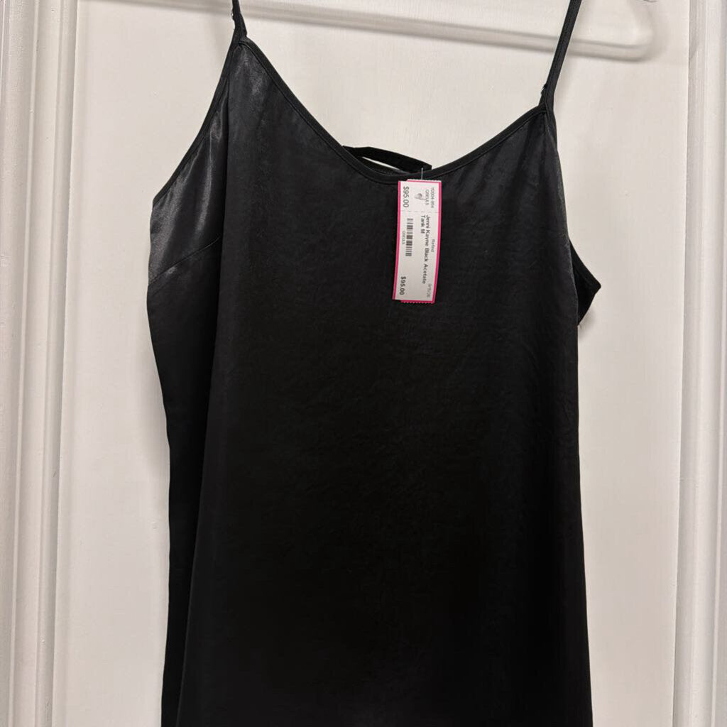 Black Acetate Tank