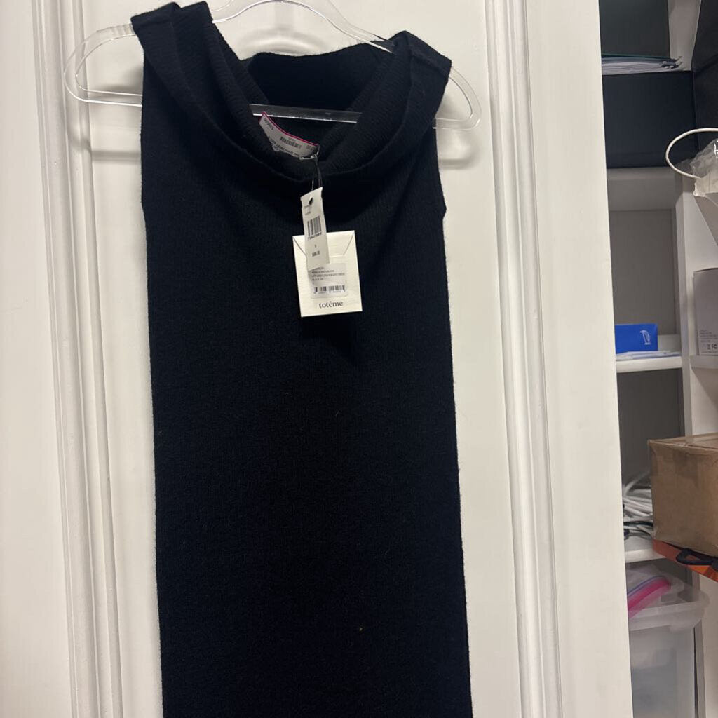 Black Off Shoulder Knit Dress (NWT 680)