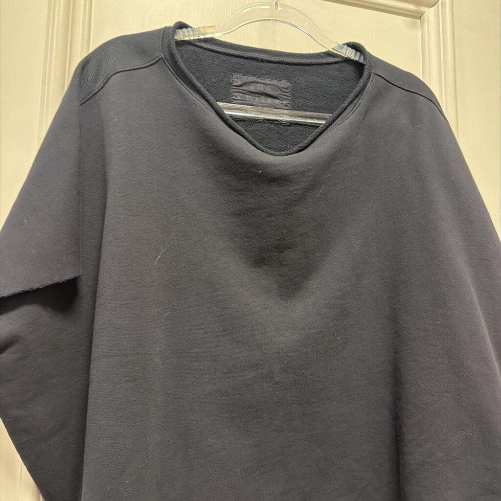 Navy Blue SS Cotton Crewneck