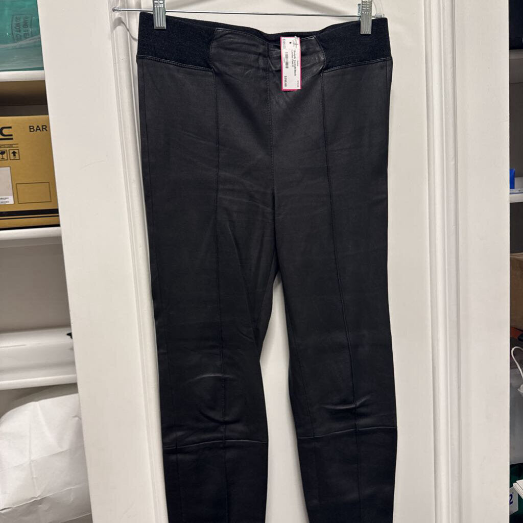 Black Leather Pant