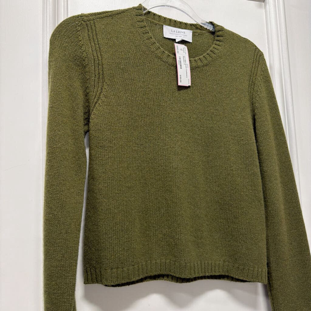 Green Cashmere Sweater