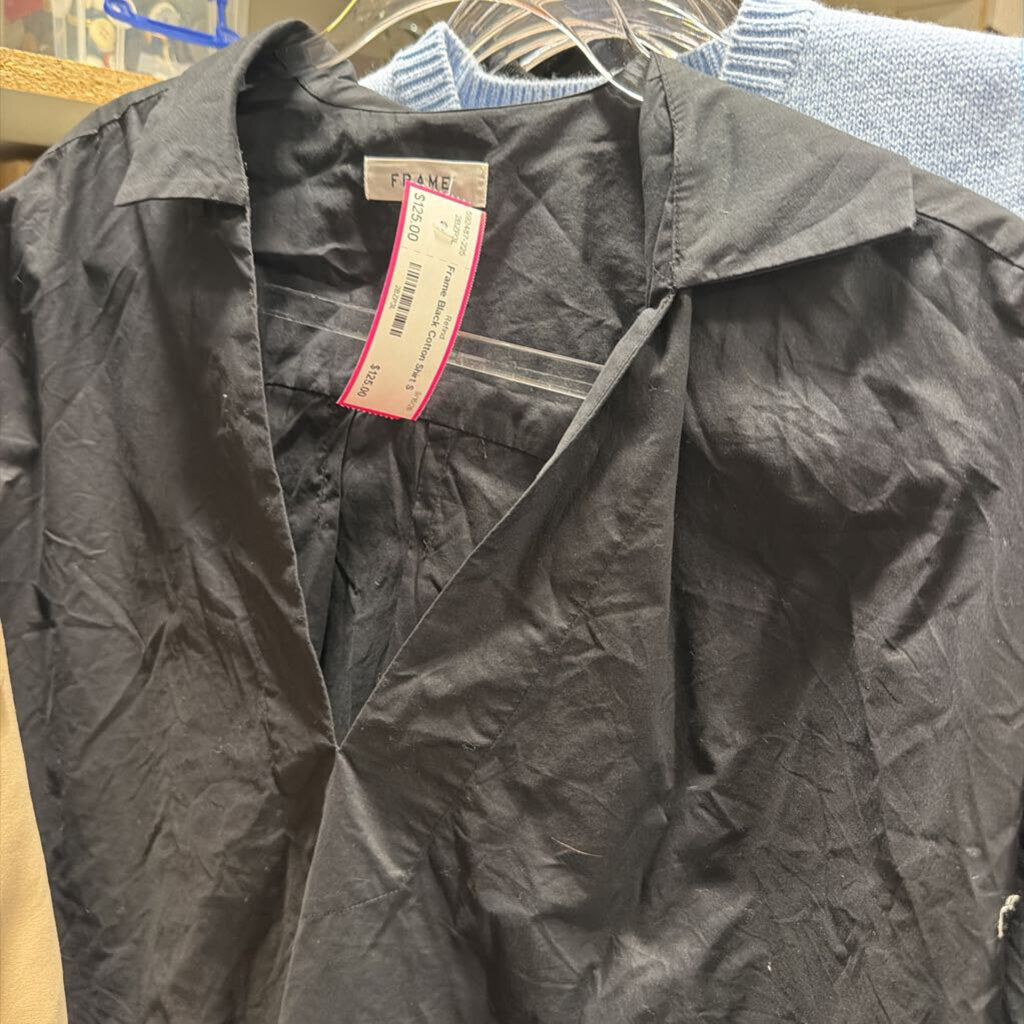 Black Cotton Shirt
