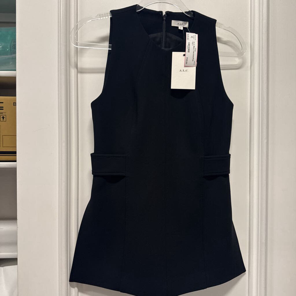 Black Triacetate/Poly Top