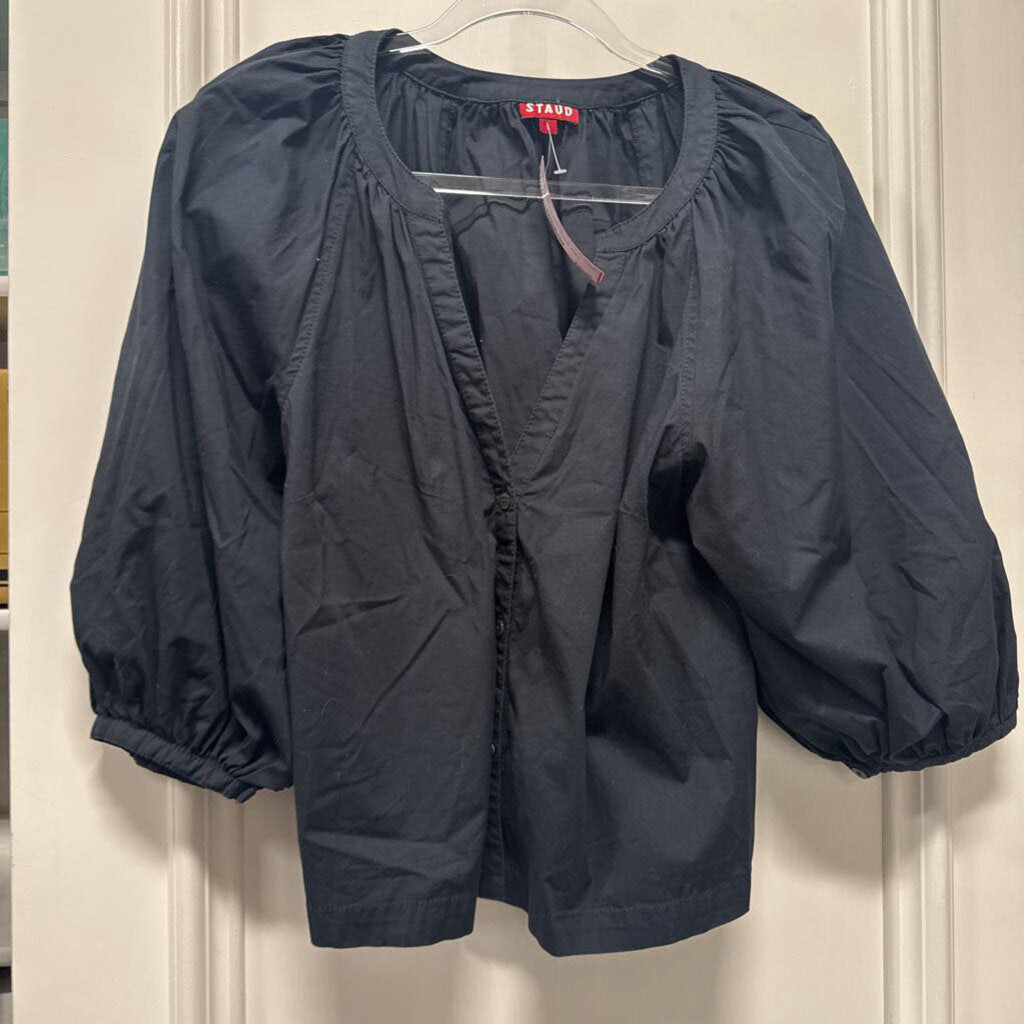 Navy Cotton Top