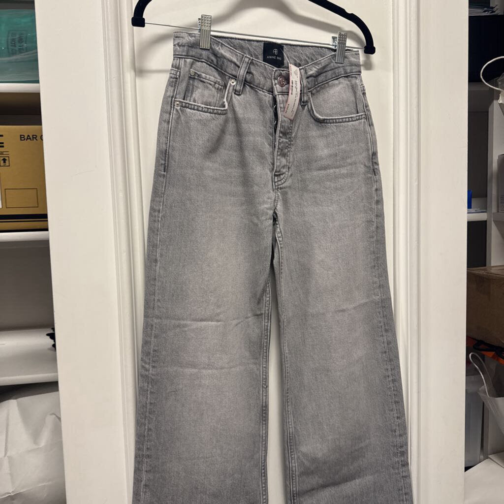 Gray Straight Leg Jean