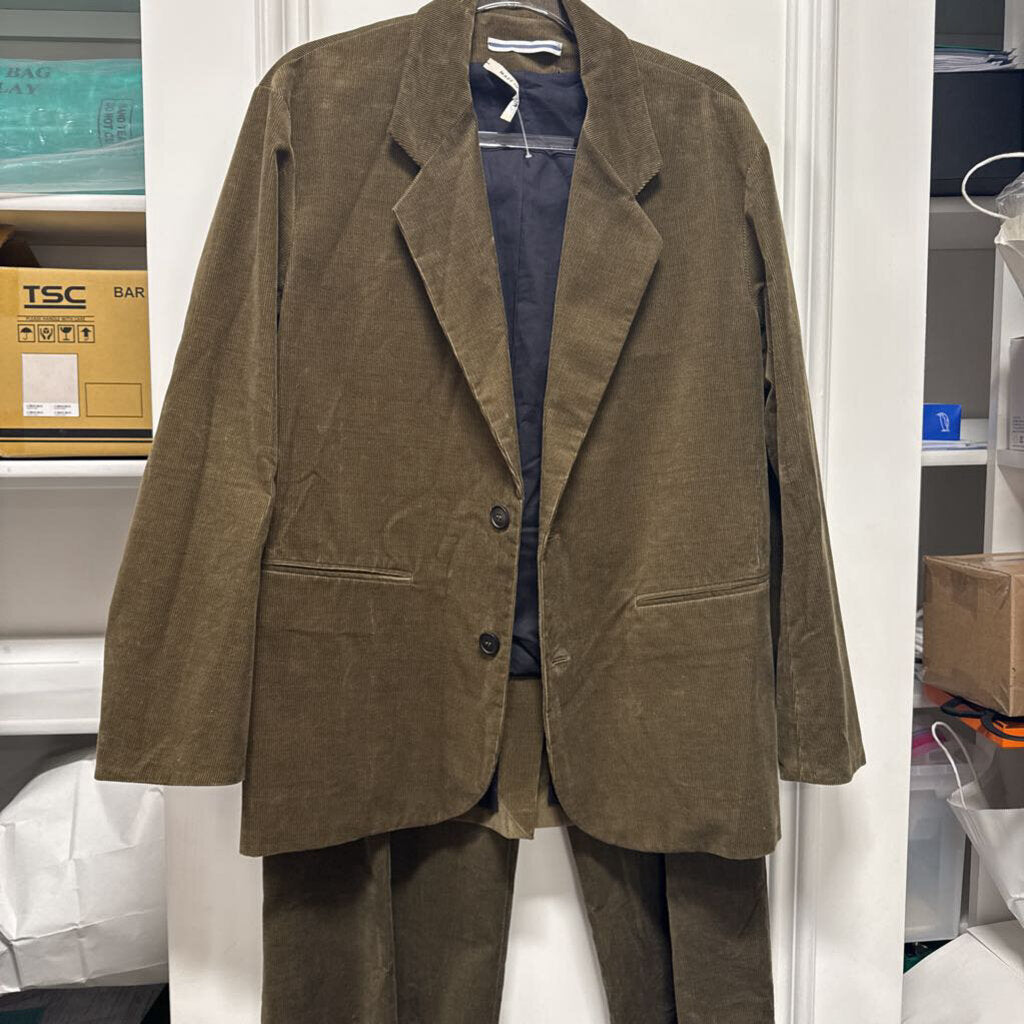 Green Corduroy Blazer/Pant (SET)