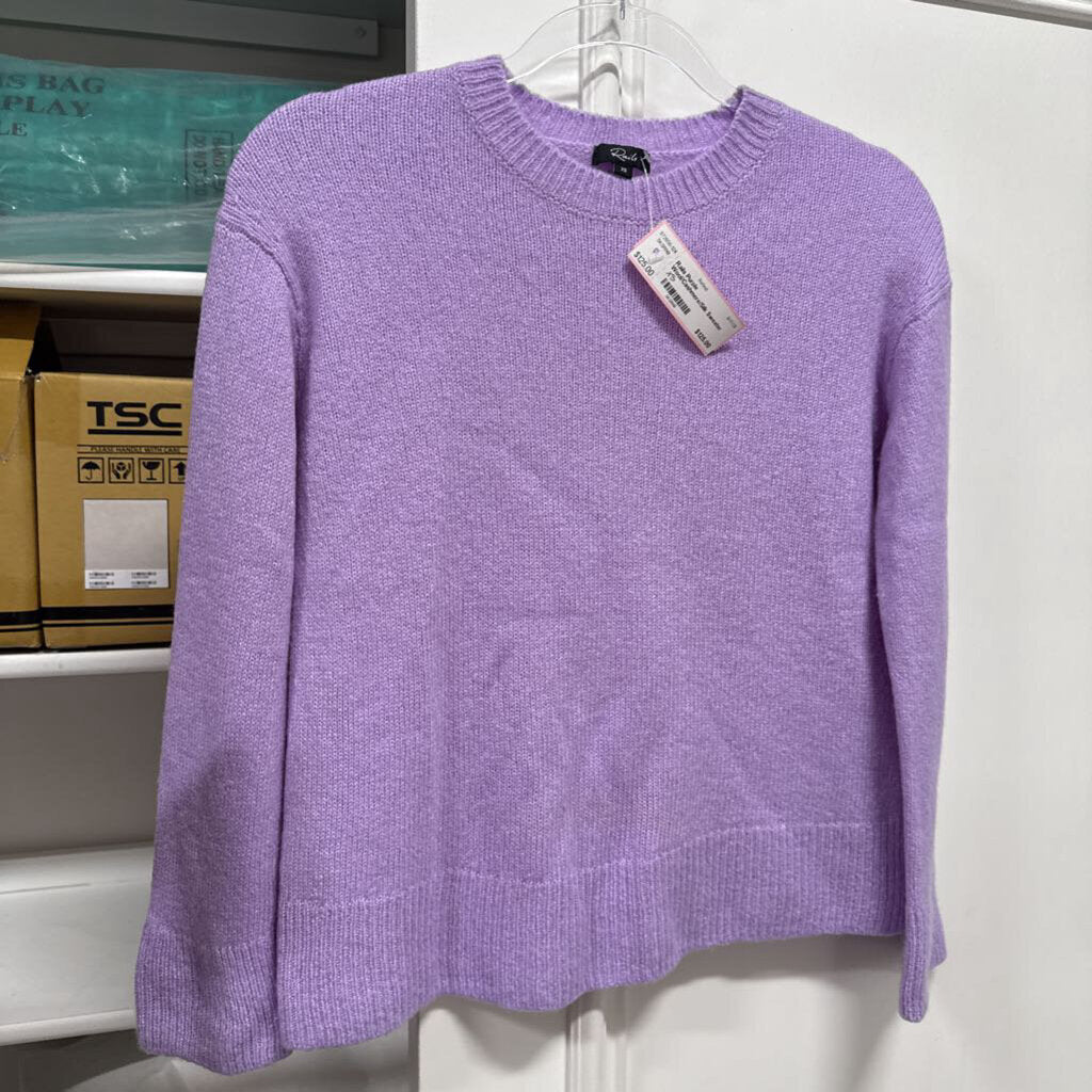 Purple Wool/Cashmere/Silk Sweater