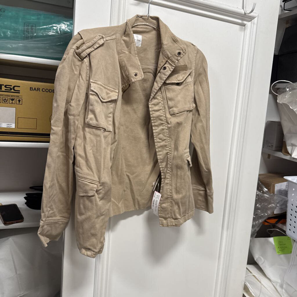 Beige Cotton Jacket