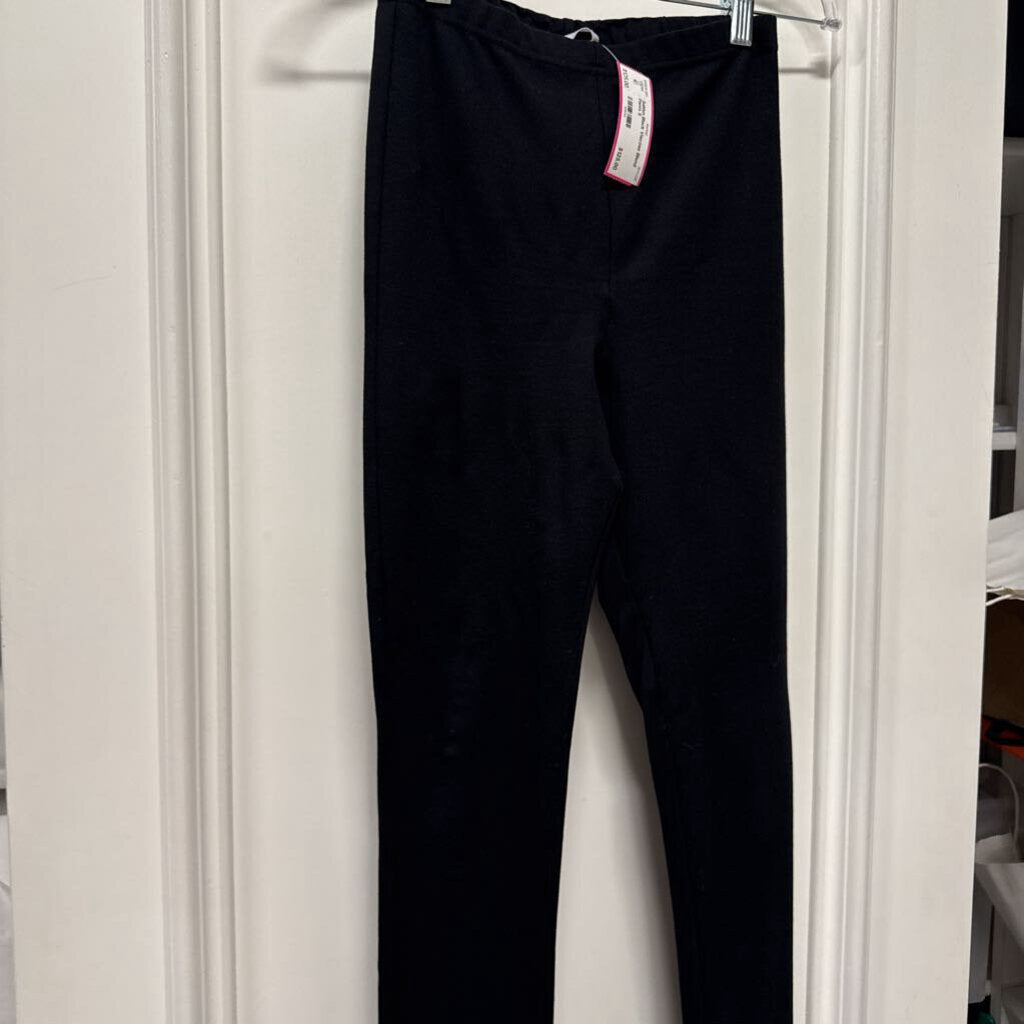 Black Viscose Blend Pants