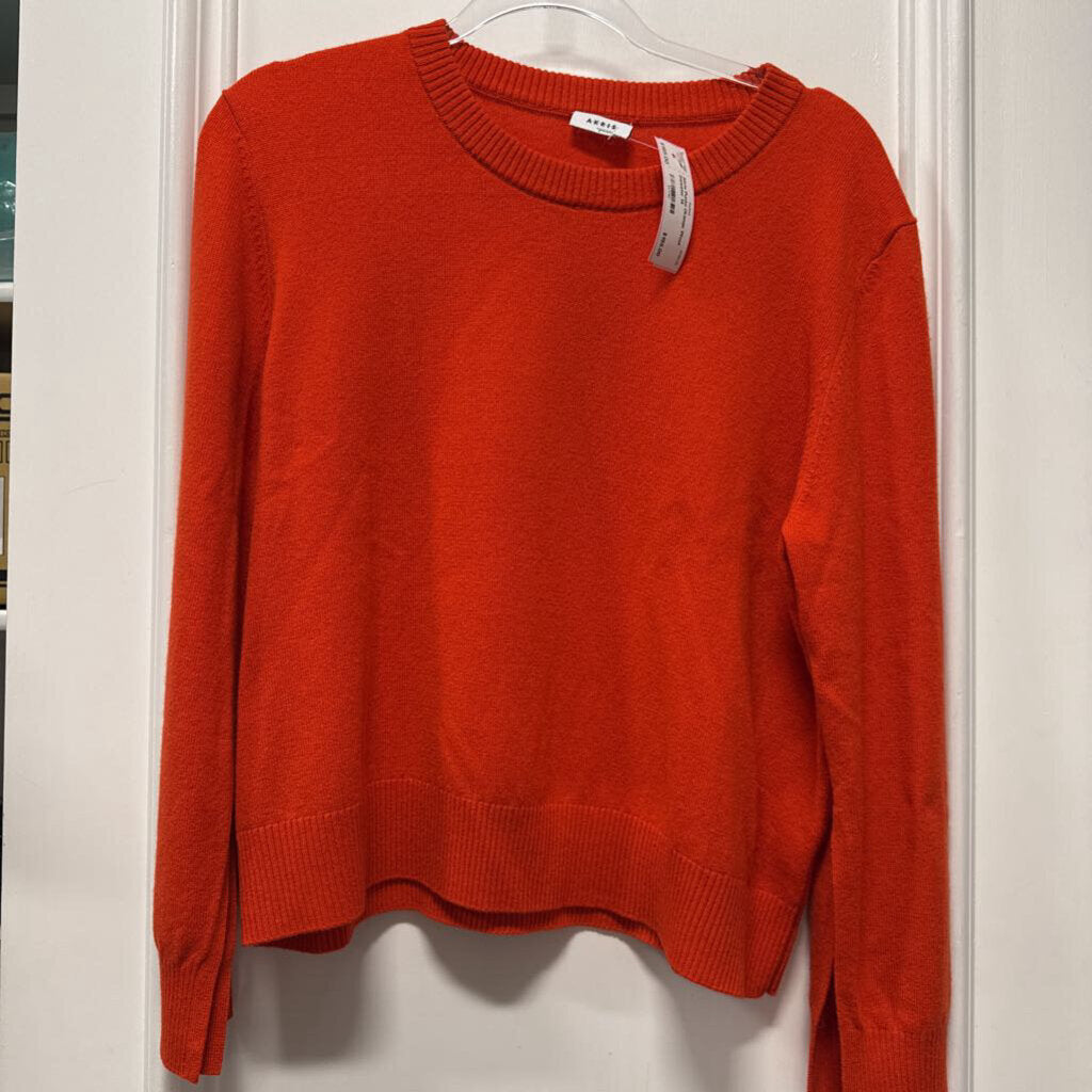 Orange Wool Sweater