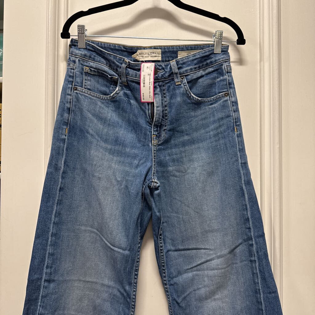 Blue Wide LEg Jean