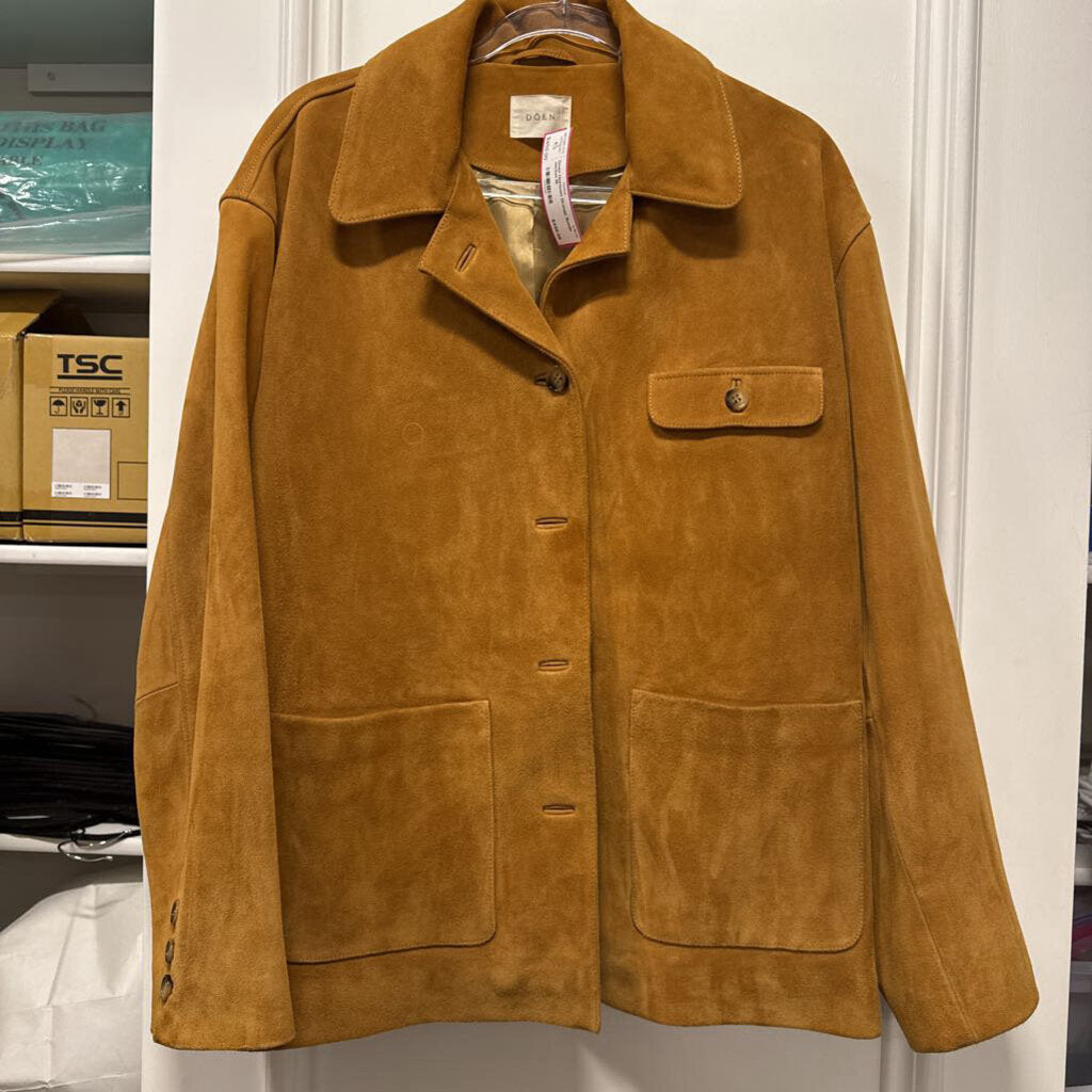 Orange Suede Jacket