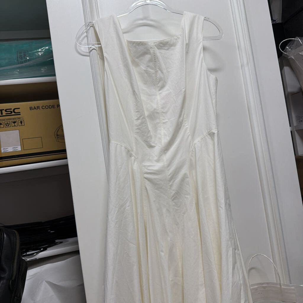 White Cotton Maxi Dress (NWT 498)