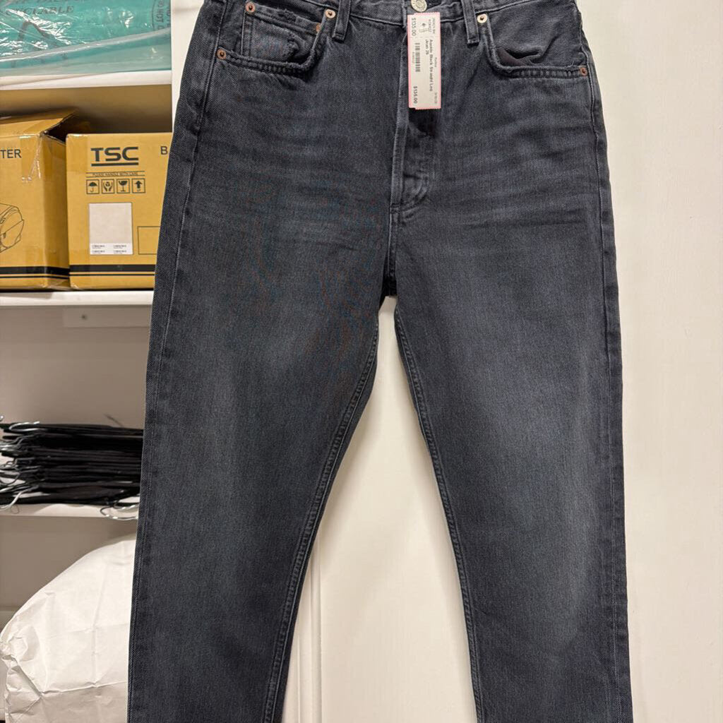 Black Straight Leg Jean