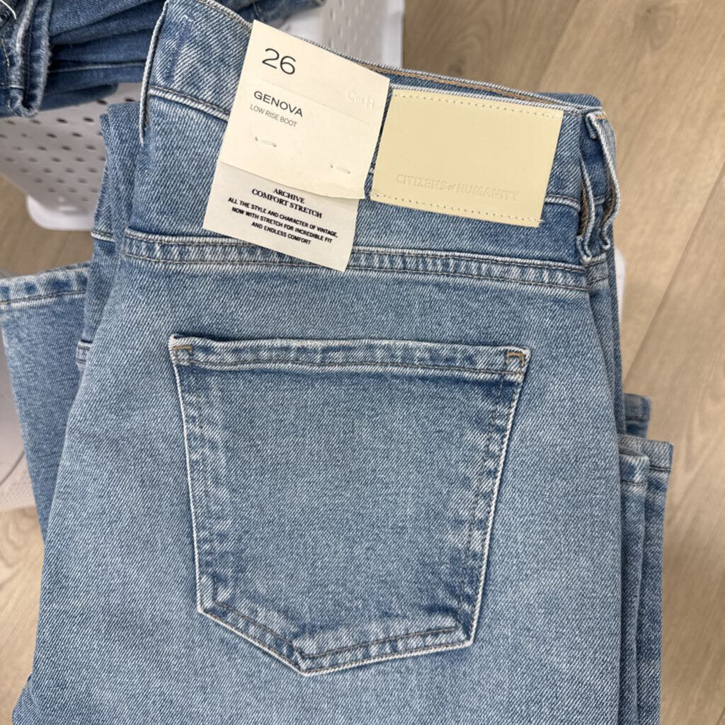 Light Blue Low Rise Bootcut Jeans (NWT)