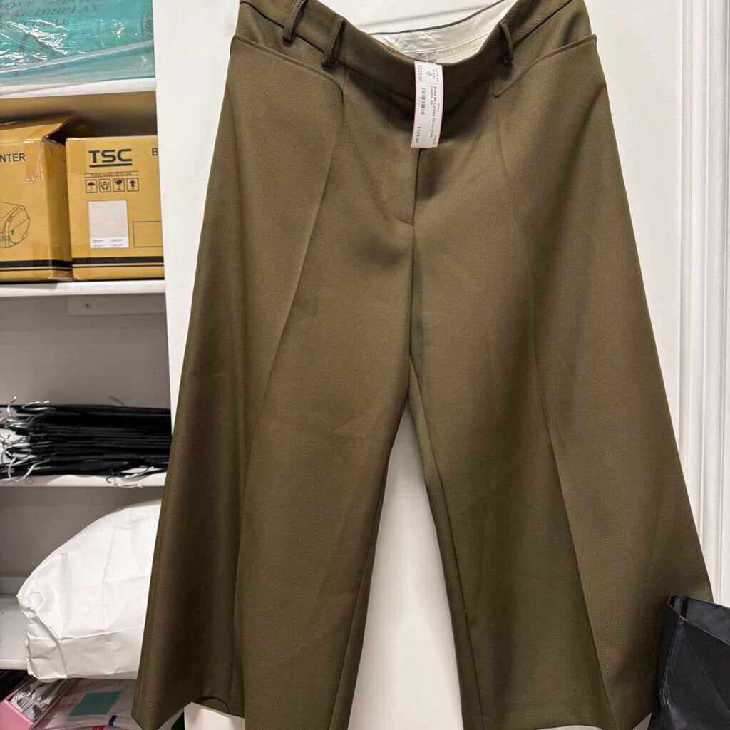 Green Poly Culotte