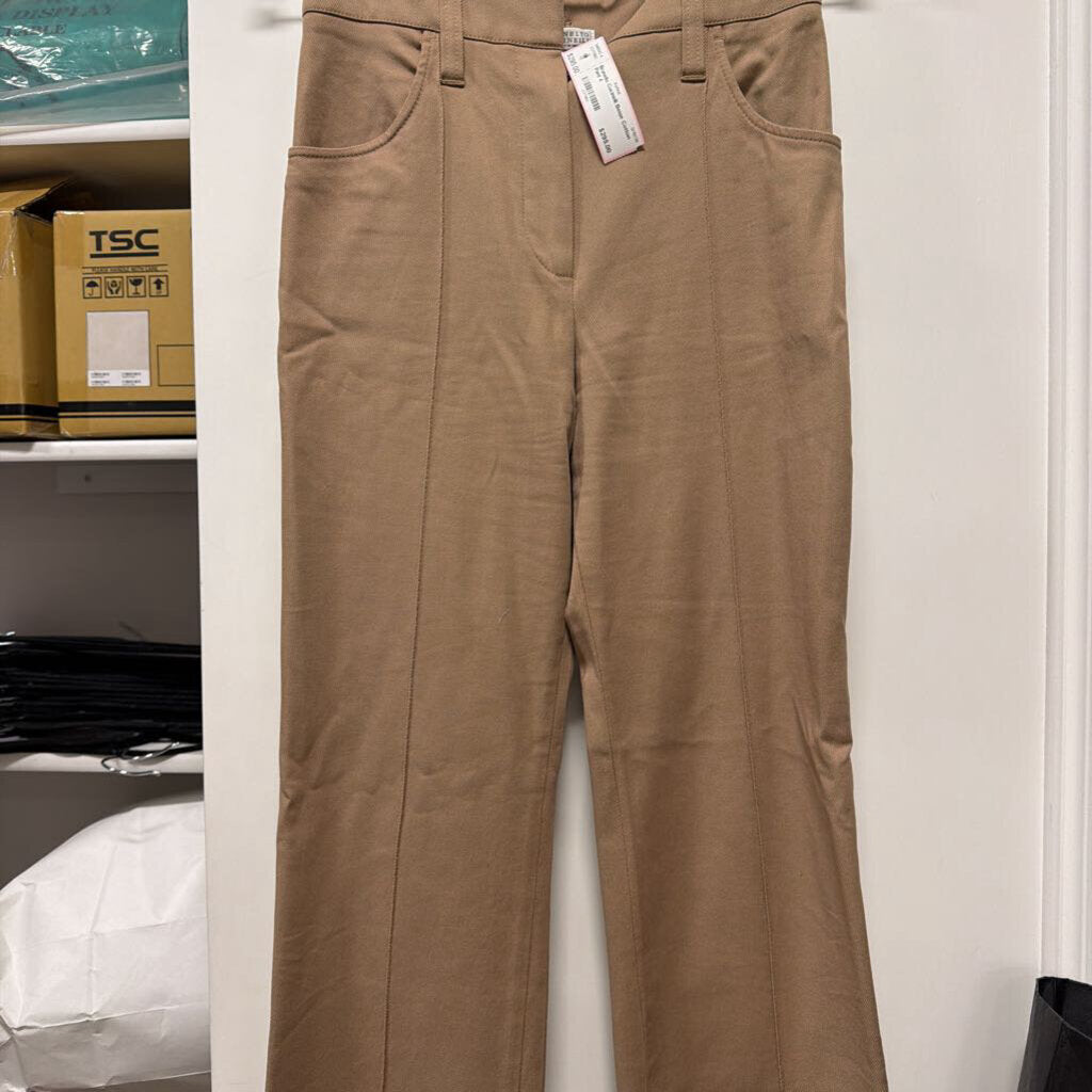 Beige Cotton Pant