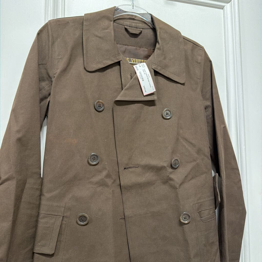 Brown Cotton Coat