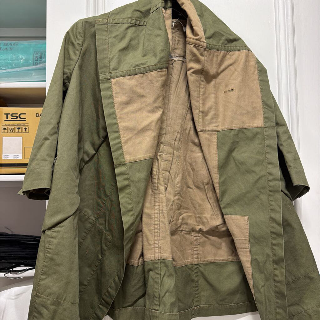 Olive Green Cotton Jacket