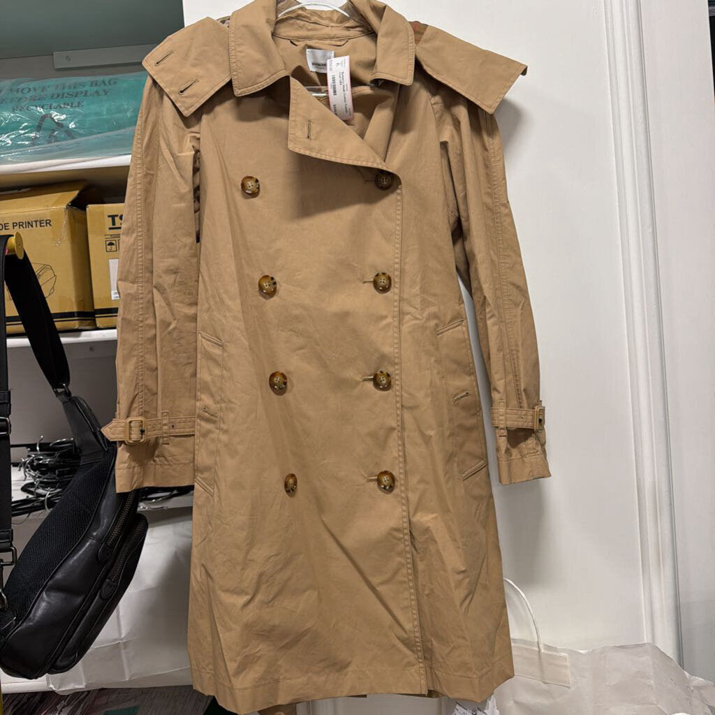 Khaki Cotton Trench Coat
