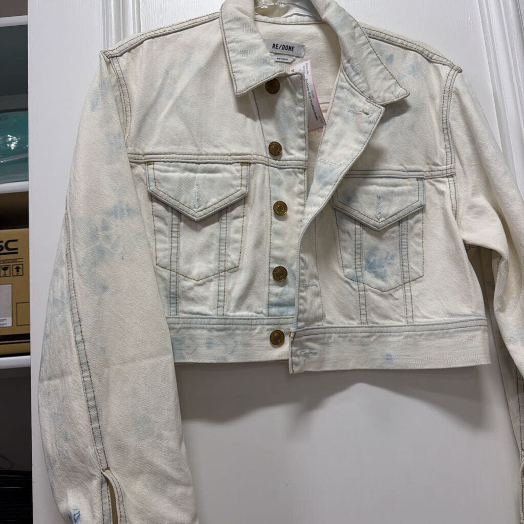 Acid Washed Denim Jacket